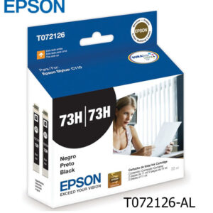 TINTA EPSON T072126-AL BLACK C110 2XT073H