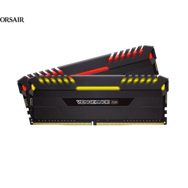 MEMORIA RAM CORSAIR DDR4 16GB(2X8) 3200 VENGEANCE LED- RGB
