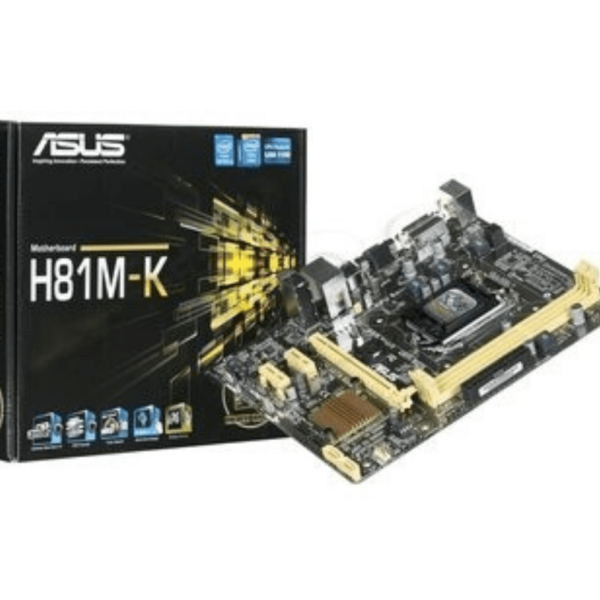 Motherboard ASUS H81M-K LGA1150, H81, DDR3, SATA 6.0, USB 3.0, VDSNNW