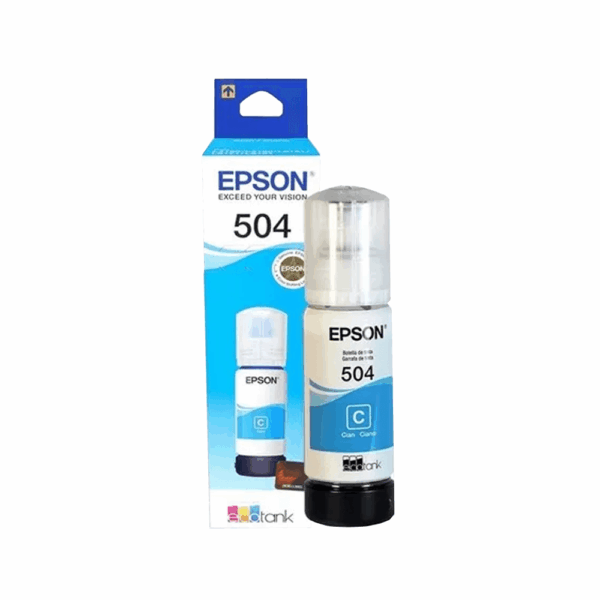 Epson Tinta Liquida T504120 Cyan