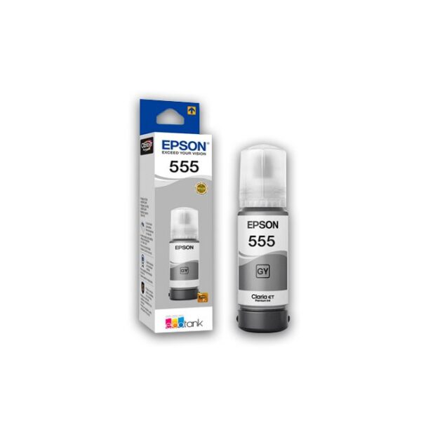 TINTA EPSON T555520-AL GRIS PARA L8160