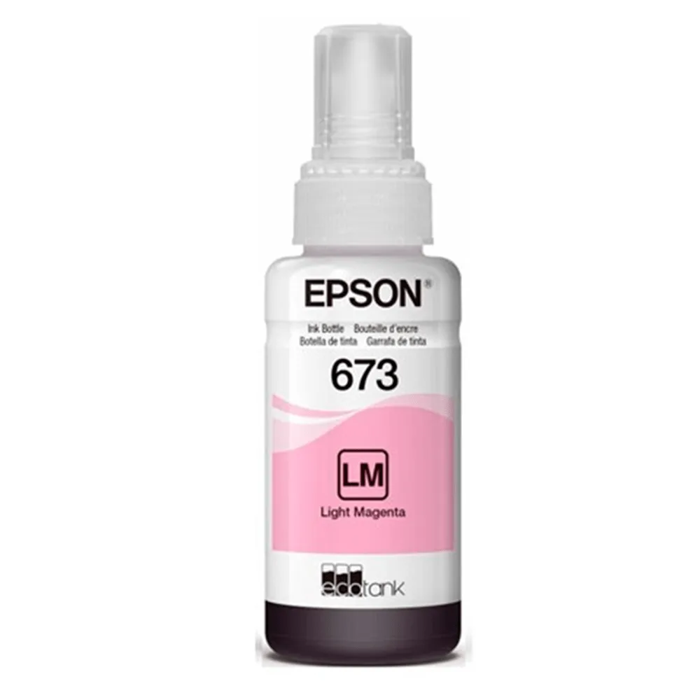 TINTA EPSON T673620-AL LIGHT MAGENTA PARA L800