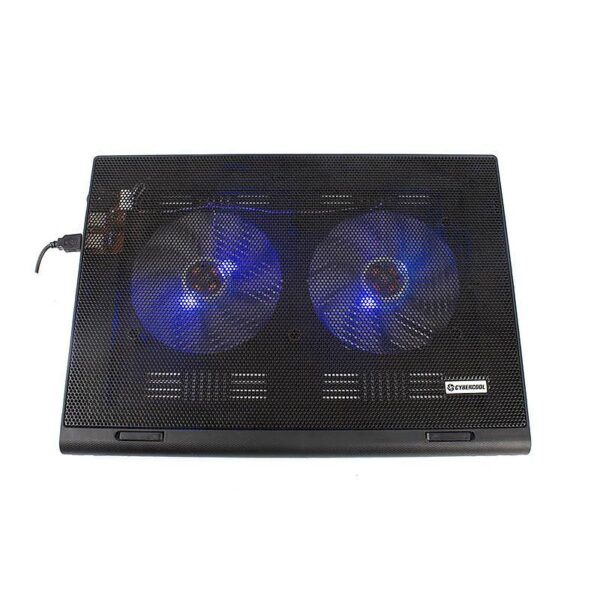 COOLER LAPTOP CYBERCOOL HA-71 REGULABLE, 2 COOLER