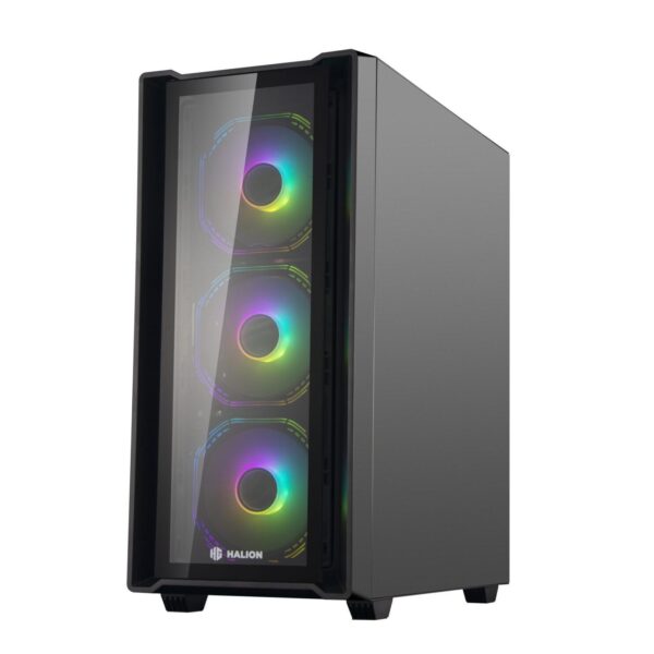 CASE GAMER HALION INFINITY 417 600W, VIDRIO TEMPLADO