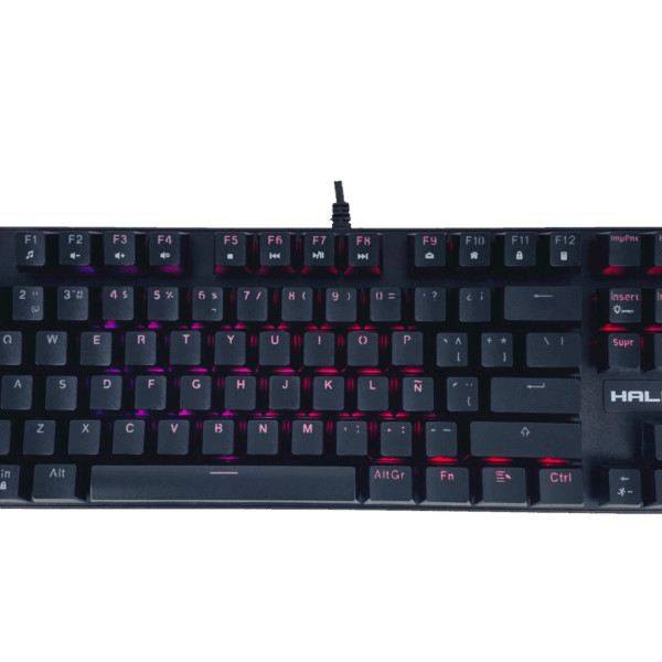 TECLADO GAMER HALION HA-KG848 CLIPPER, MECANICO RGB